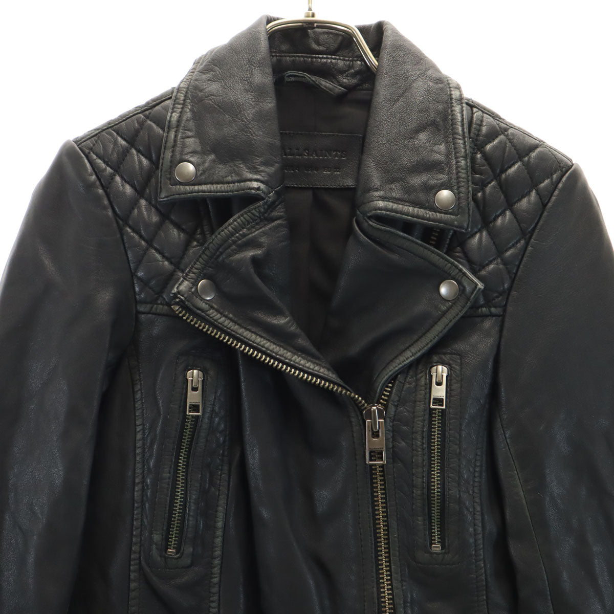 ALLSAINTS オールセインツ ライダースジャケット 4 ブラック レディース