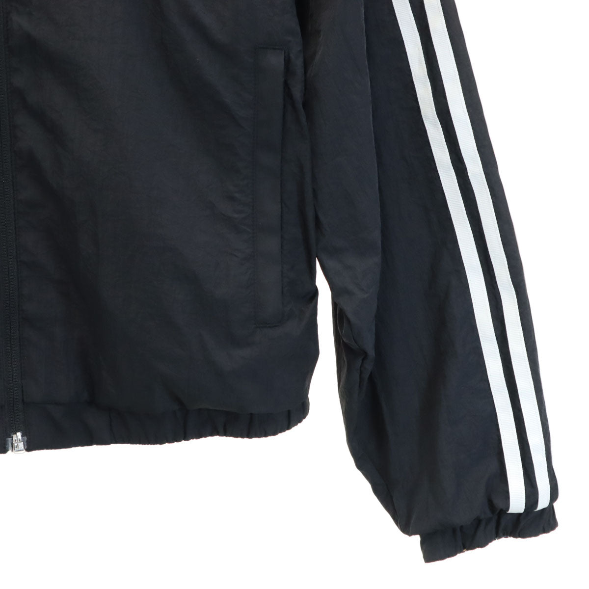 adidas Originals アディダスオリジナルス トレフォイルロゴ 花柄 ウインドブレーカー 上下 セットアップ L ブラック リバーシブル レディース