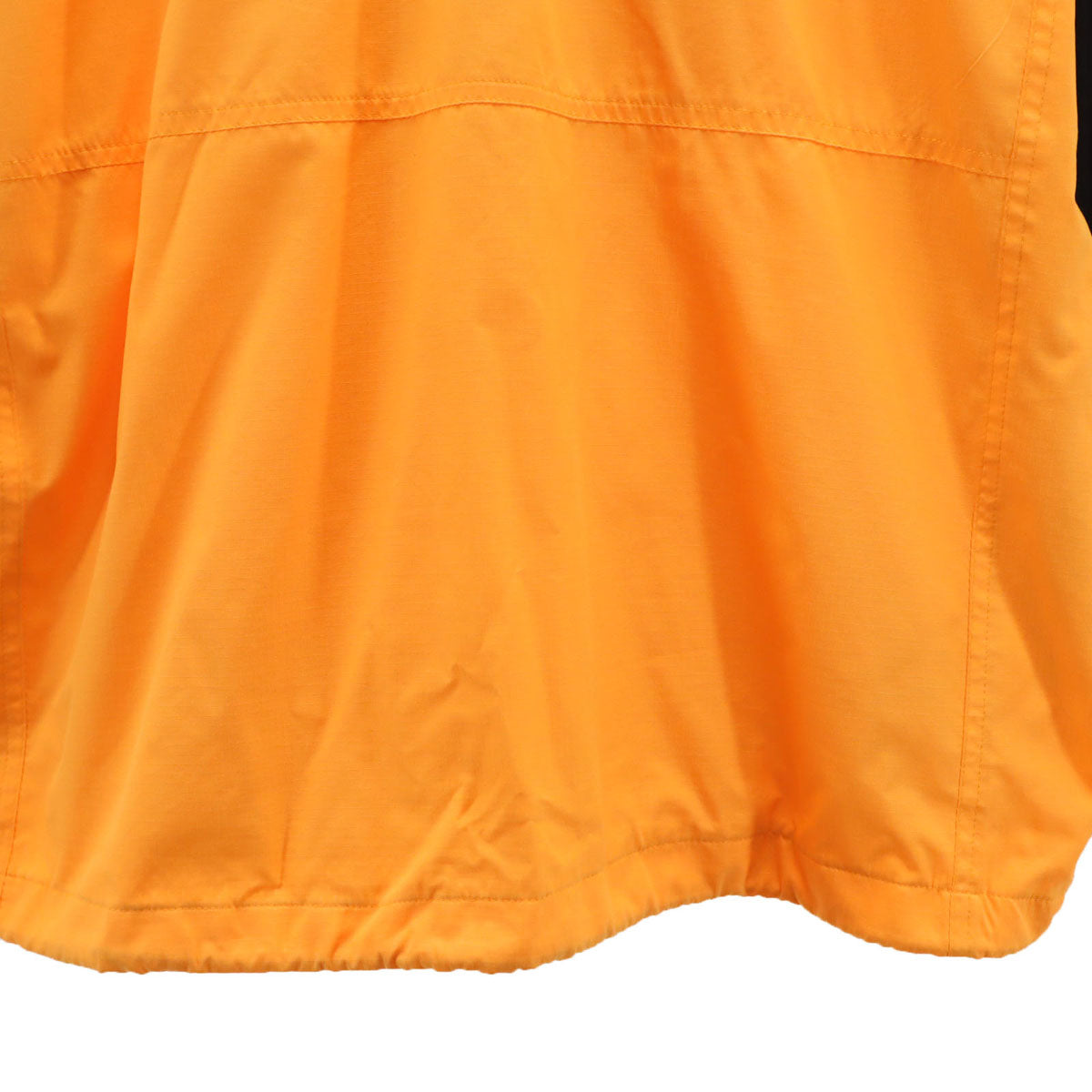 adidas Originals アディダスオリジナルス トレフォイルロゴ ハーフジップ ウインドブレーカー M ネオンオレンジ 裏メッシュ プルオーバー メンズ