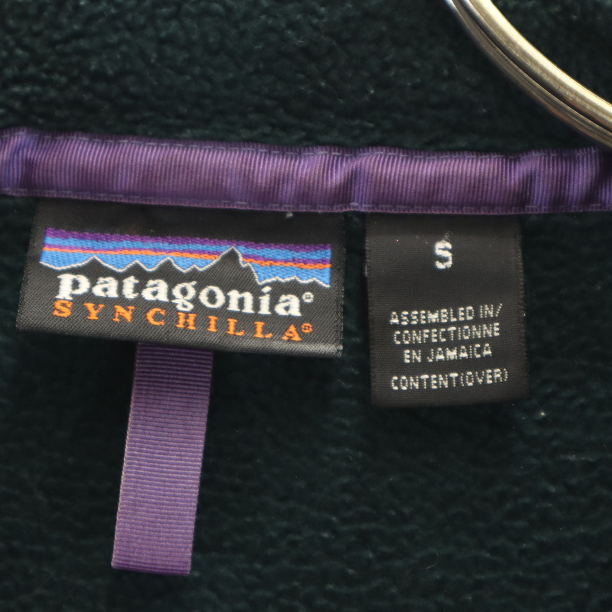 patagonia パタゴニア シンチラ スナップT フリースジャケット S モスグリーン プルオーバー アウトドア 25450 メンズ