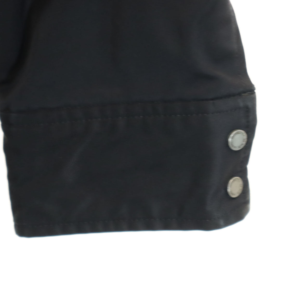 BURBERRY BLACK LABEL バーバリーブラックレーベル バックル付き 中綿ジャケット M ブラック 三陽商会 メンズ