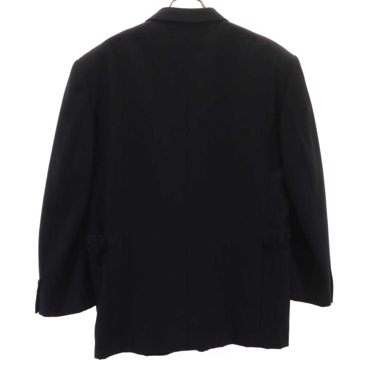COMME des GARCONS HOMME コムデギャルソンオム 80s 日本製 ウール100% ヴィンテージ テーラードジャケット S ブラック メンズ