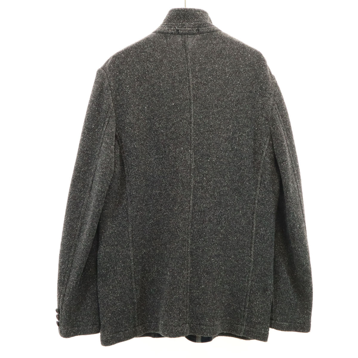 COMME des GARCONS HOMME コムデギャルソンオム 2010年 日本製 スタンドカラー テーラードジャケット M グレー系 メンズ