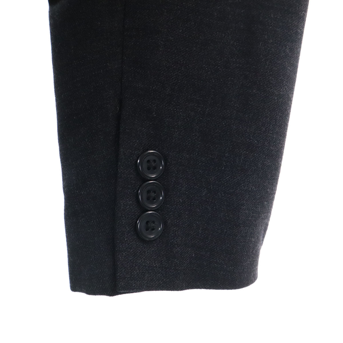 DKNY DONNA KARAN NEW YORK ダナキャランニューヨーク ウール テーラードジャケット 2 グレー ダブルボタン ブレザー レディース