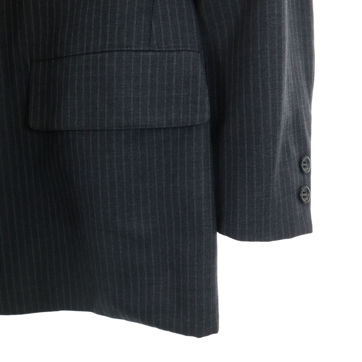 Brooks Brothers ブルックスブラザーズ ストライプ柄 スーツ 上下 セットアップ グレー メンズ