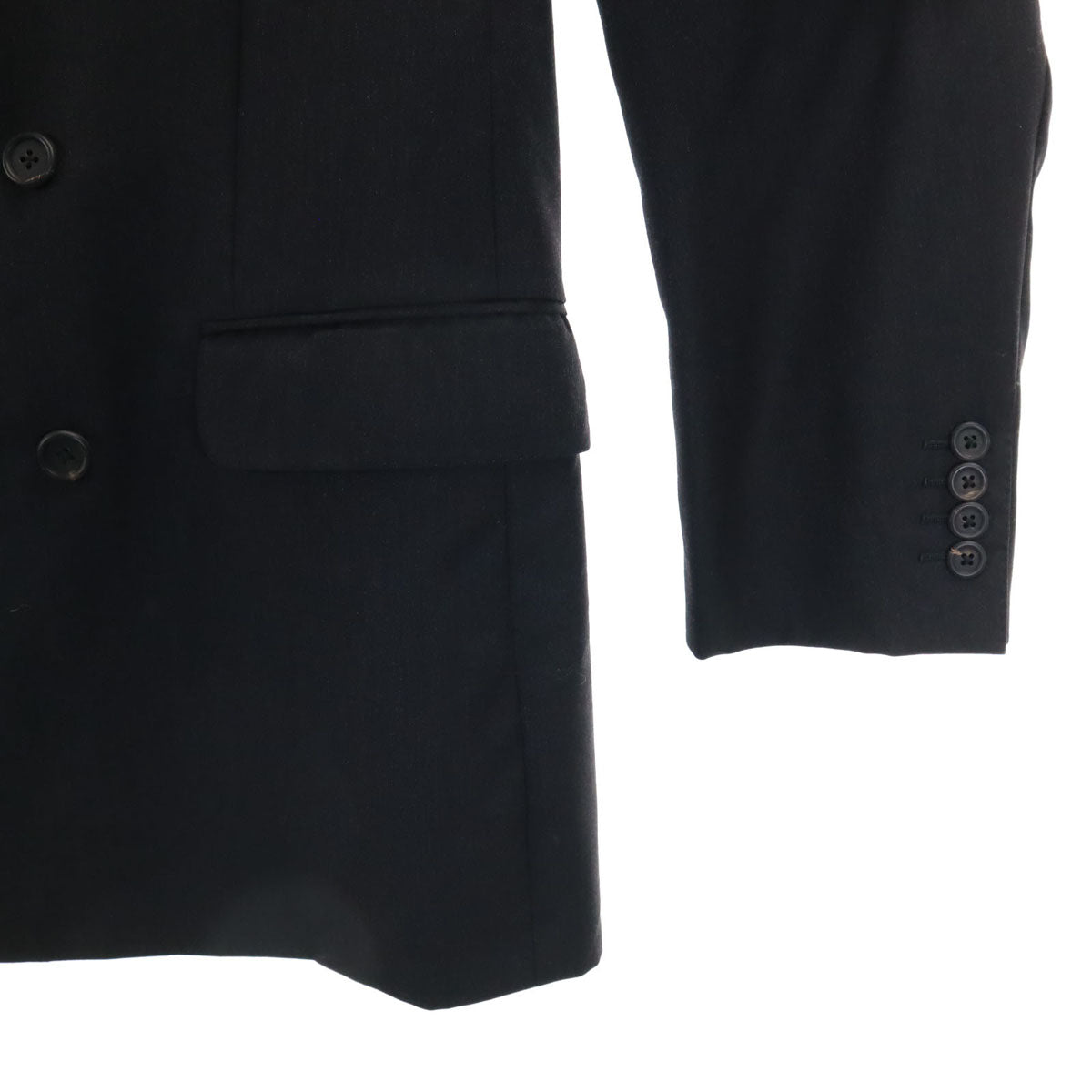 Dunhill ダンヒル ウール スーツ 上下 セットアップ 42/52R グレー ダブルボタン メンズ