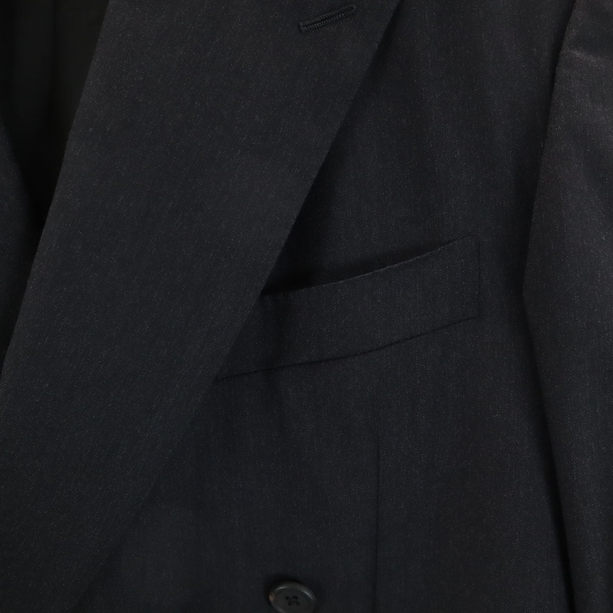 Dunhill ダンヒル ウール スーツ 上下 セットアップ 42/52R グレー ダブルボタン メンズ