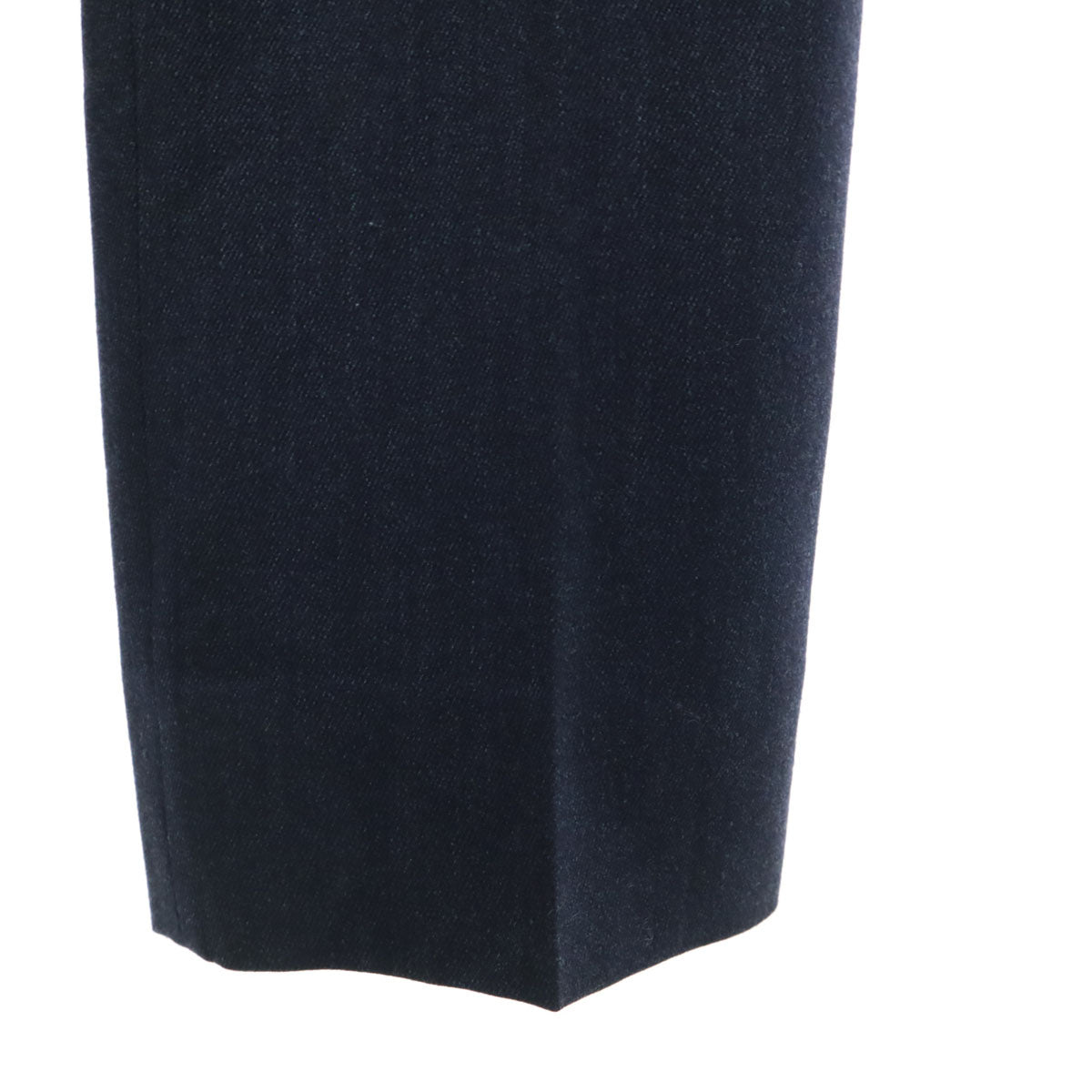 LANVIN ランバン 90s ウール オールド スーツ 上下 セットアップ R48-45 ネイビー系 メンズ