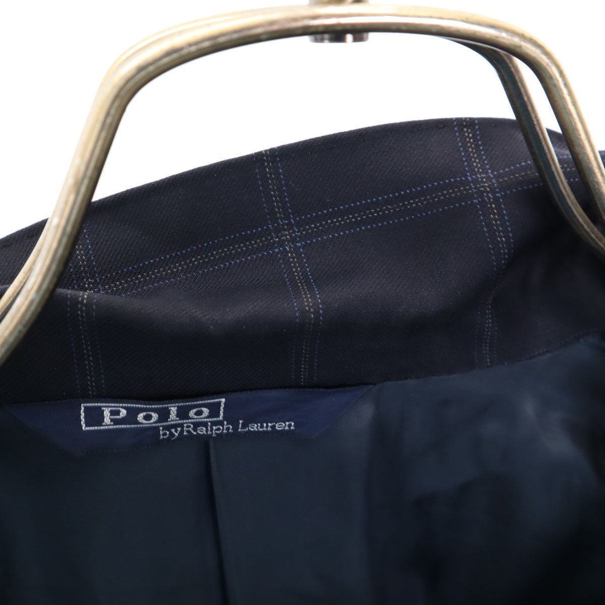 Polo by Ralph Lauren ポロバイラルフローレン ウール100% テーラードジャケット A7 ネイビー系 メンズ