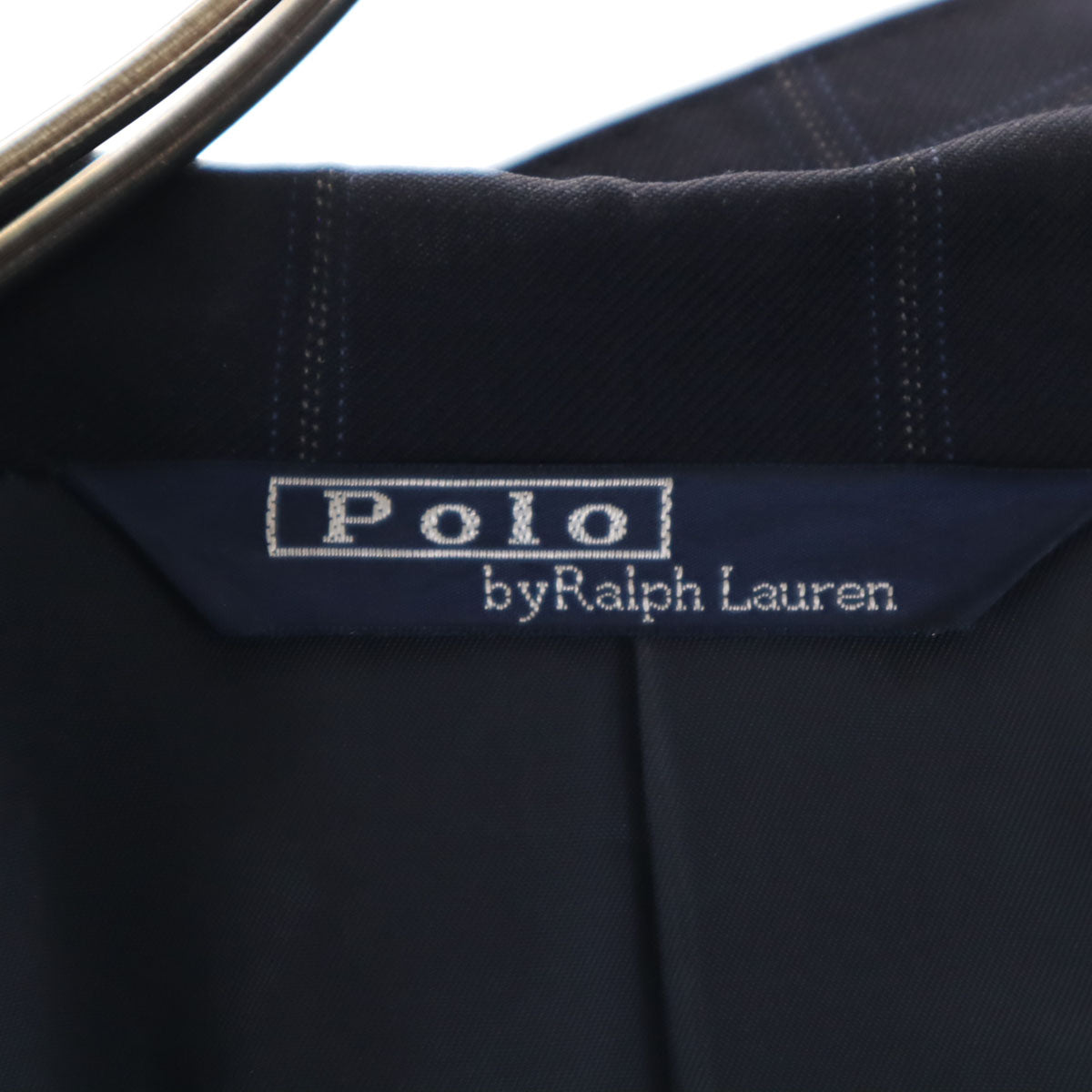 Polo by Ralph Lauren ポロバイラルフローレン ウール100% テーラードジャケット A7 ネイビー系 メンズ