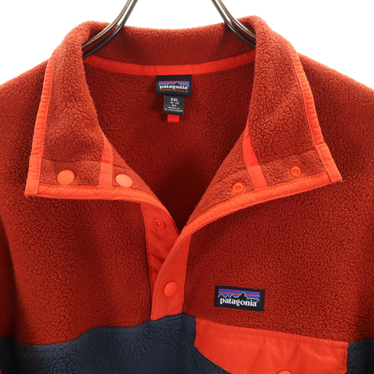 patagonia パタゴニア シンチラ・スナップT ジャケット XXL オレンジ系 STY65572 アウトドア キッズ