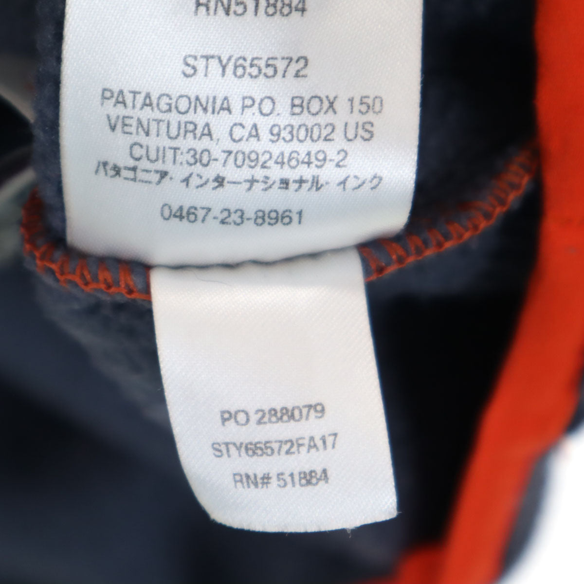 patagonia パタゴニア シンチラ・スナップT ジャケット XXL オレンジ系 STY65572 アウトドア キッズ