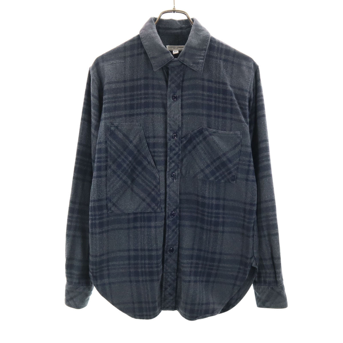 ENGINEERED GARMENTS エンジニアドガーメンツ チェック柄 長袖 シャツ XS グレー系 メンズ