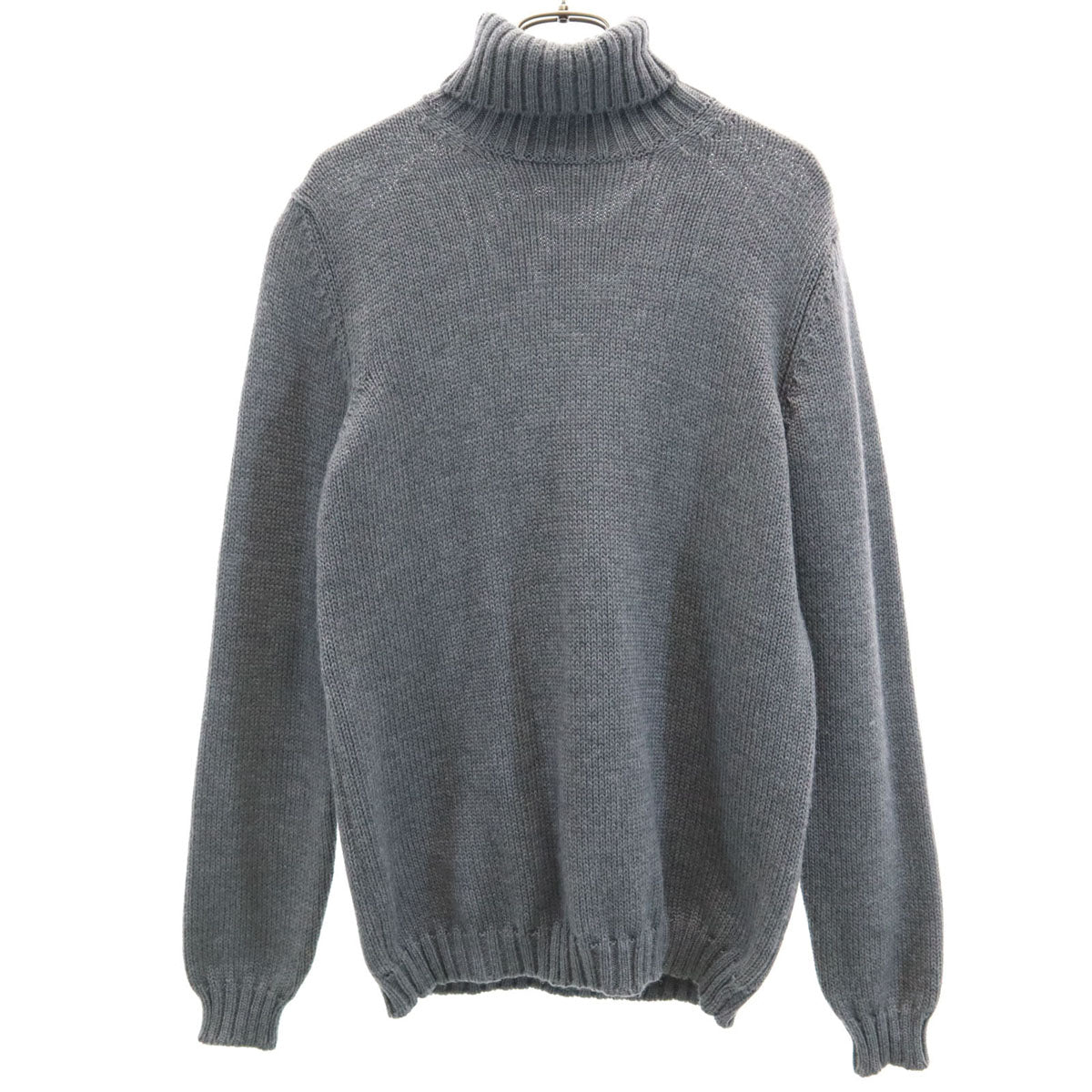 ROBERTO COLLINA ロベルトコリーナ イタリア製 長袖 タートルネック セーター 46 グレー メンズ
