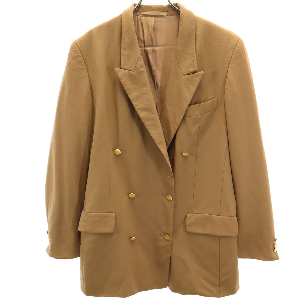 BURBERRYS 金ボタン 紺ブレ ダブルブレスト L相当 超美品 ジャケット Burberrysバーバリー 紺ブレ ブレザー ダブルジャケット 金ボタン