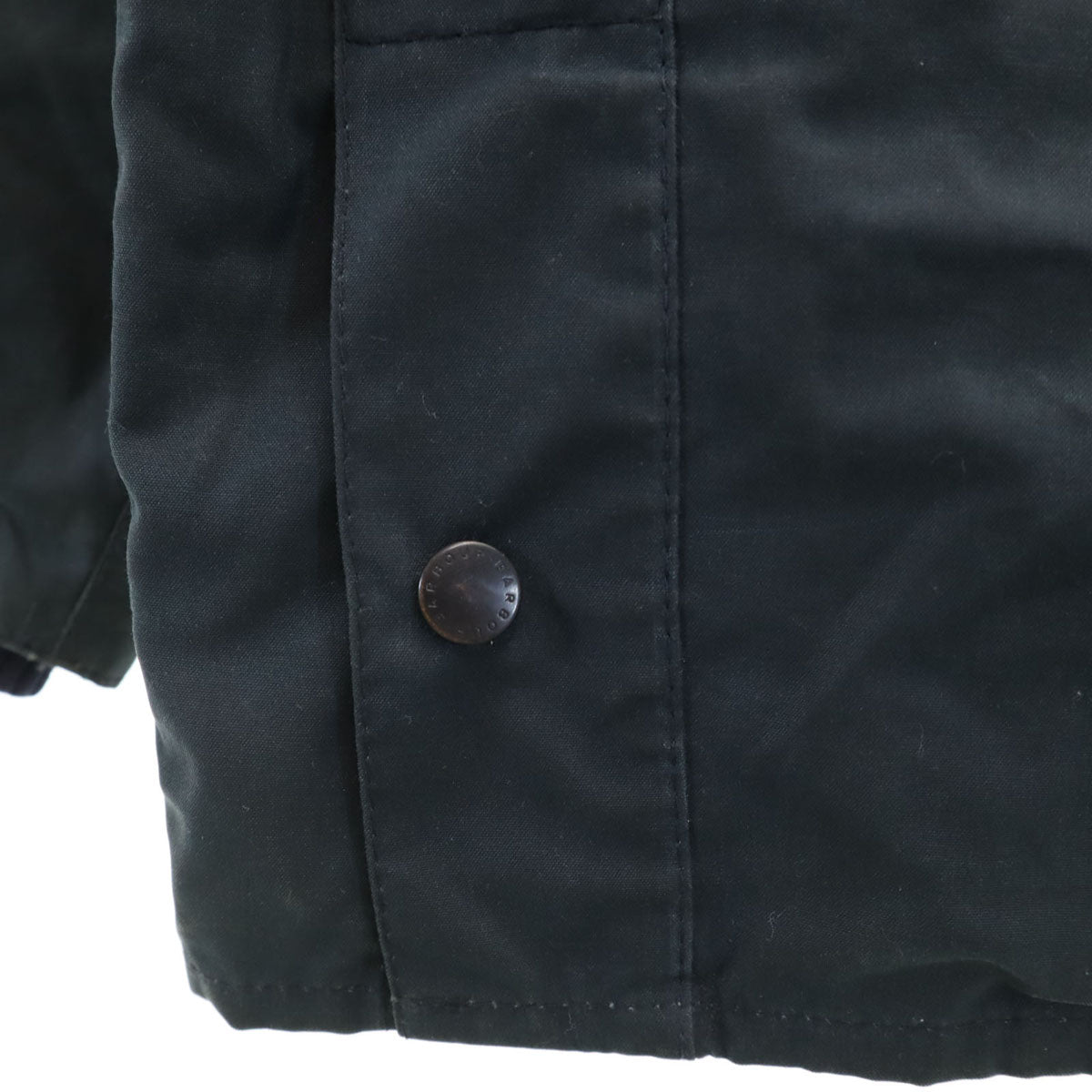 Barbour バブアー イングランド製 3ワラント クラシック ビデイル オイルドジャケット XL 12/13 ブラック系 ワックス キッズ