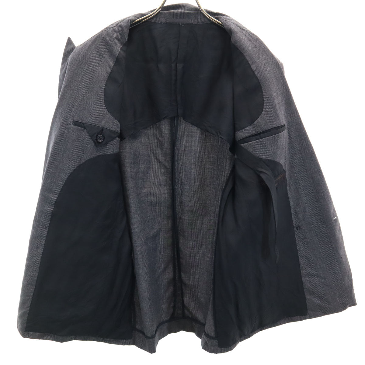 COMME des GARCONS HOMME コムデギャルソンオム 80s 1989年 日本製 オールド テーラードジャケット S ブラック系 メンズ