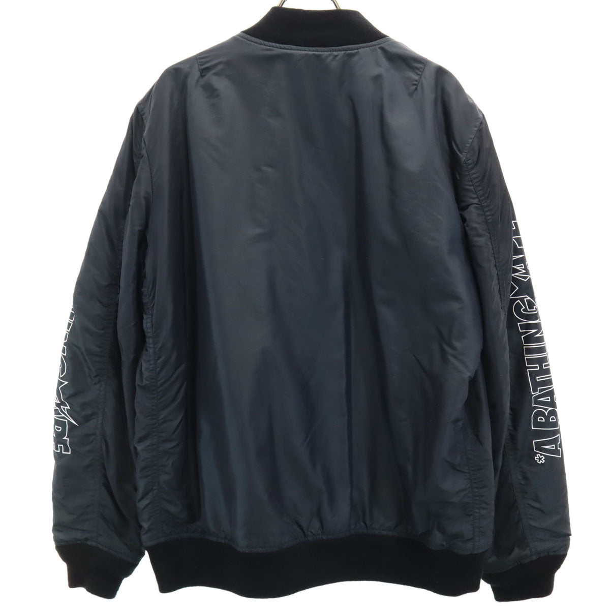 A BATHING APE アベイシングエイプ フライトジャケット M ブラック系 メンズ
