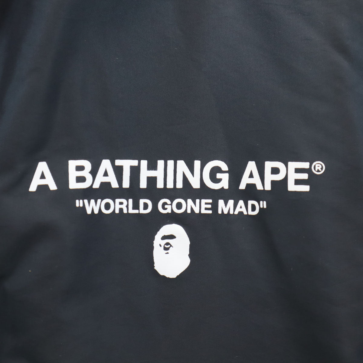 A BATHING APE アベイシングエイプ フライトジャケット M ブラック系 メンズ