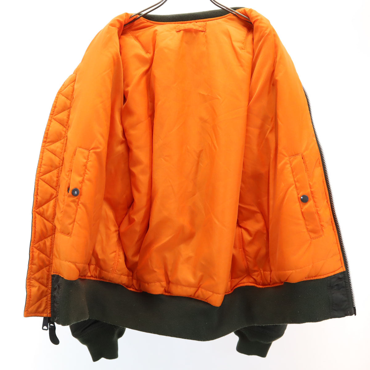 ALPHA INDUSTRIES INC アルファインダストリーズ フライトジャケット XL カーキ メンズ