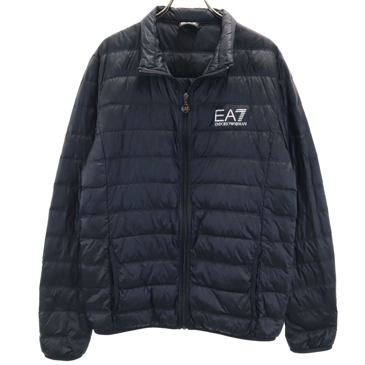 Emporio Armani エンポリオアルマーニ ダウンジャケット M ブラック メンズ