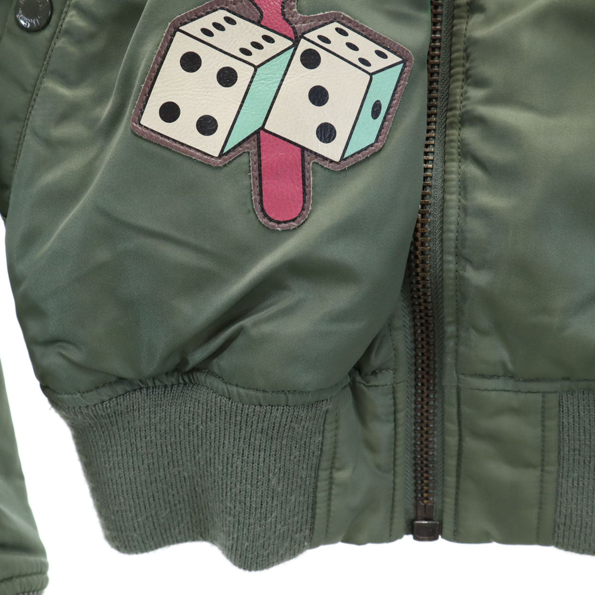 AVIREX アビレックス MA-1 フライトジャケット M カーキ メンズ