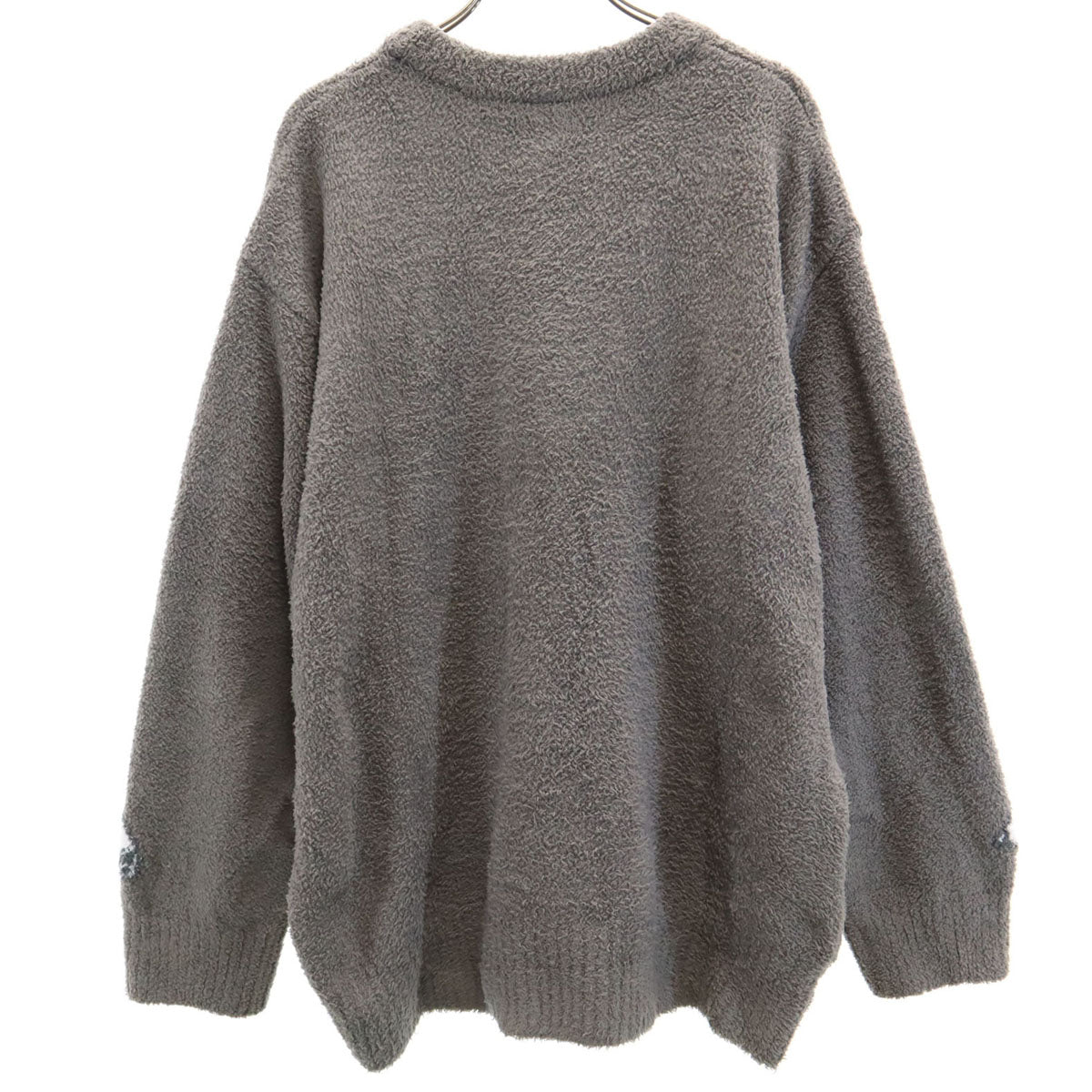 gelato pique ジェラートピケ SNOOPY スヌーピー コラボ 長袖 ルームウェア M グレー ふわもこ プルオーバー レディース