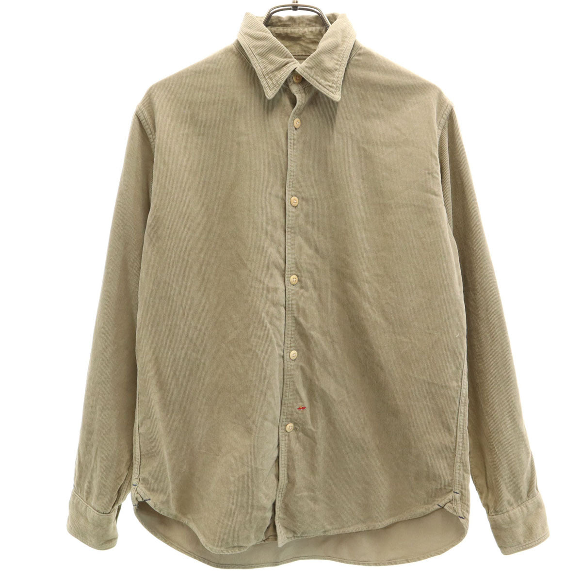 45rpm& フォーティファイブアールピーエムアンド 日本製 長袖 コーデュロイシャツ 2 ベージュ系 レディース