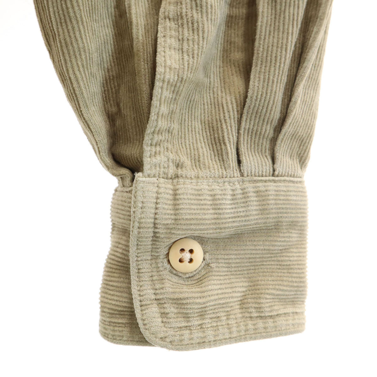 45rpm& フォーティファイブアールピーエムアンド 日本製 長袖 コーデュロイシャツ 2 ベージュ系 レディース