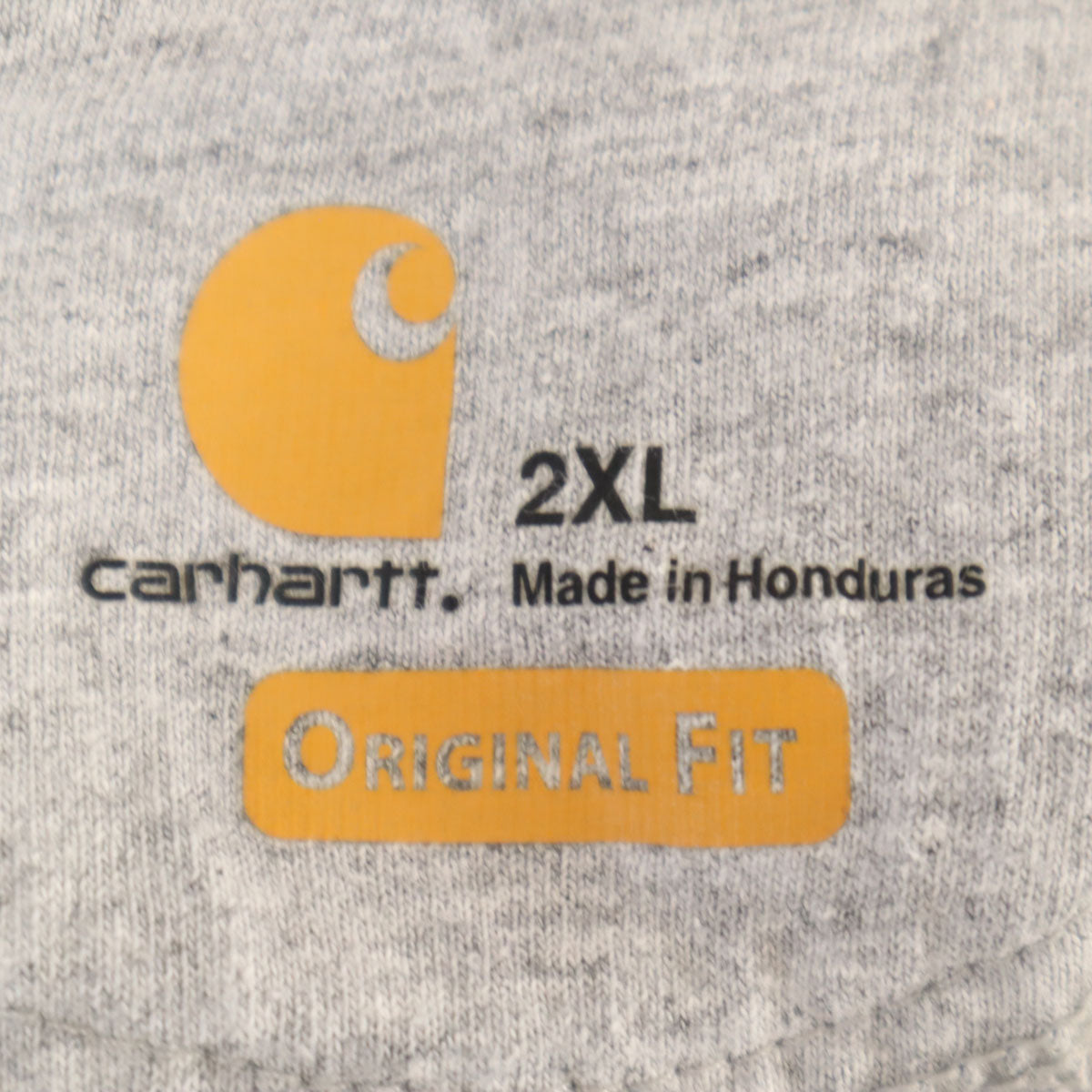 Carhartt カーハート K288 長袖 スウェットパーカー 2XL グレー ビッグサイズ 裏起毛 メンズ