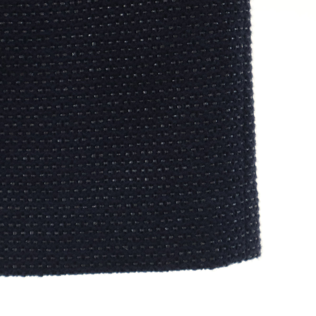 BURBERRY BLACK LABEL バーバリーブラックレーベル 日本製 総柄 5分袖 スカートスーツ 上下 セットアップ 40 ネイビー 三陽商会 レディース