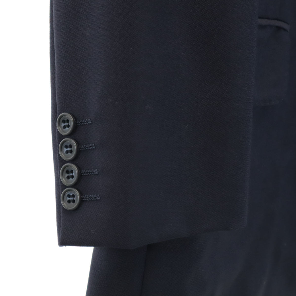 Burberrys バーバリーズ 90s ウール オールド スーツ 上下 セットアップ A6/85 ネイビー メンズ