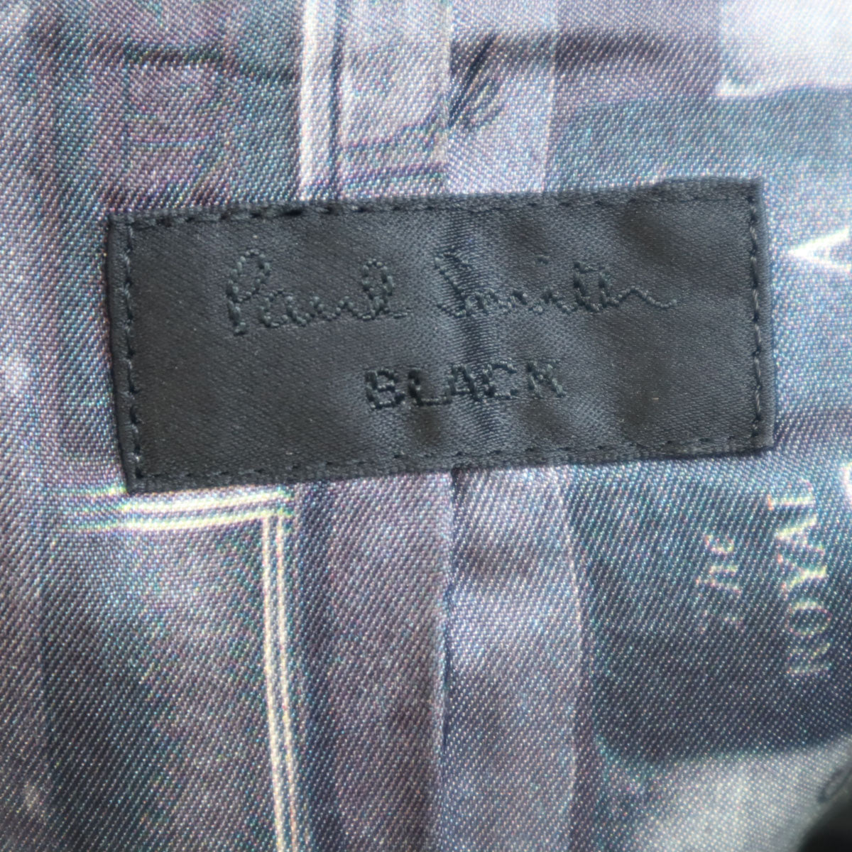 Paul Smith ポールスミス ウールブレンド スカートスーツ 上下 セットアップ 38/42 グレー BLACK レディース