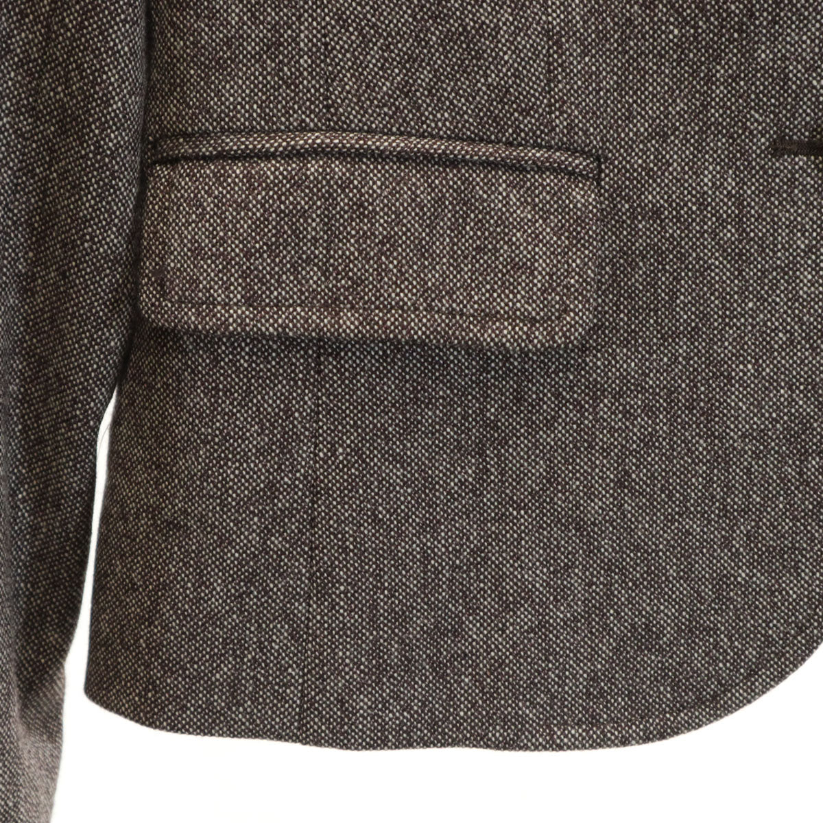 BURBERRY バーバリー パンツスーツ 上下 セットアップ 42/40 ブラウン系 三陽商会 スペアパンツ付き レディース