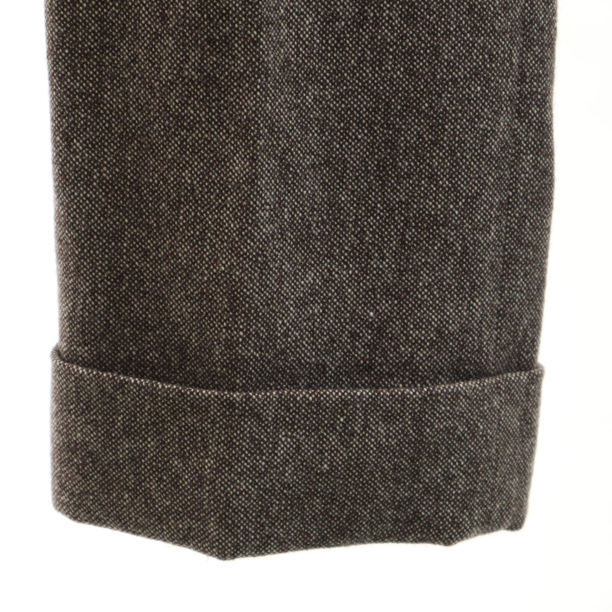 BURBERRY バーバリー パンツスーツ 上下 セットアップ 42/40 ブラウン系 三陽商会 スペアパンツ付き レディース