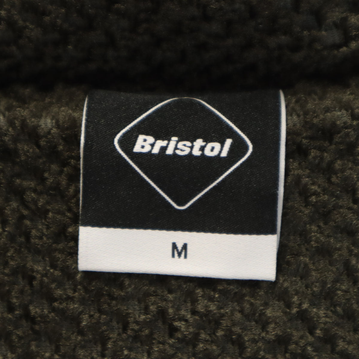 F.C.Real Bristol エフシーレアルブリストル ジップパーカー 上下 セットアップ M カーキ メンズ