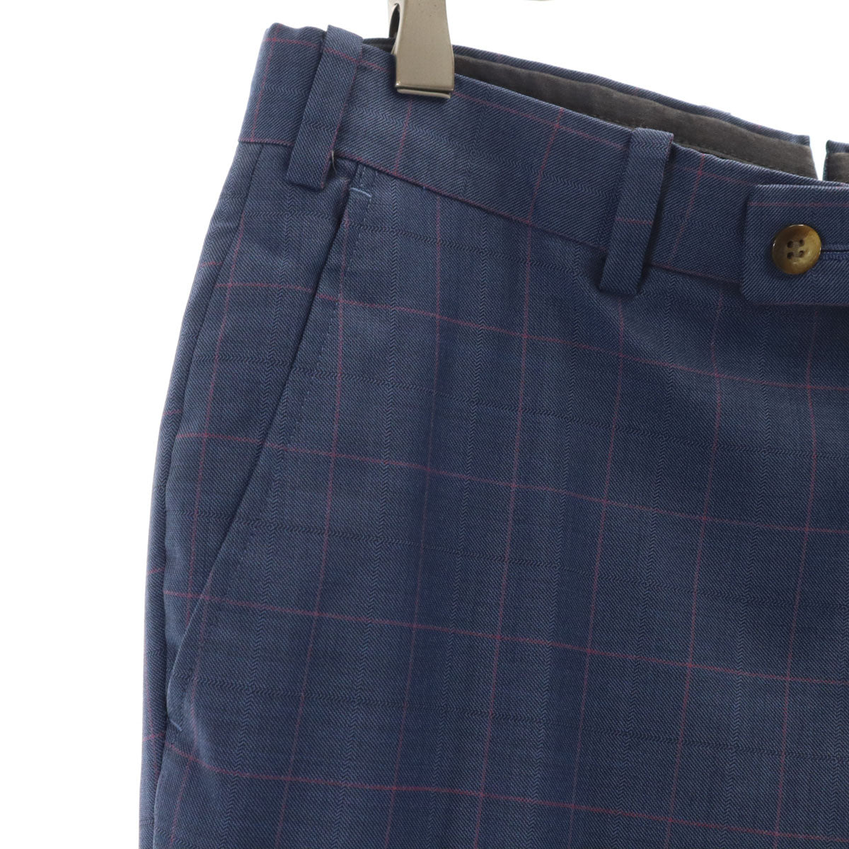 SCABAL スキャバル 日本製 ウール スーツ 上下 セットアップ ネイビー 3ピース メンズ