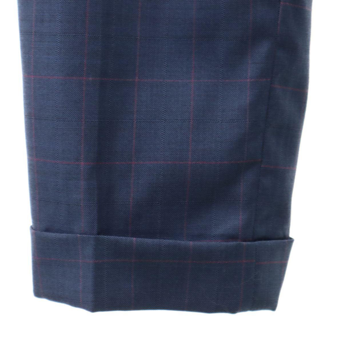 SCABAL スキャバル 日本製 ウール スーツ 上下 セットアップ ネイビー 3ピース メンズ