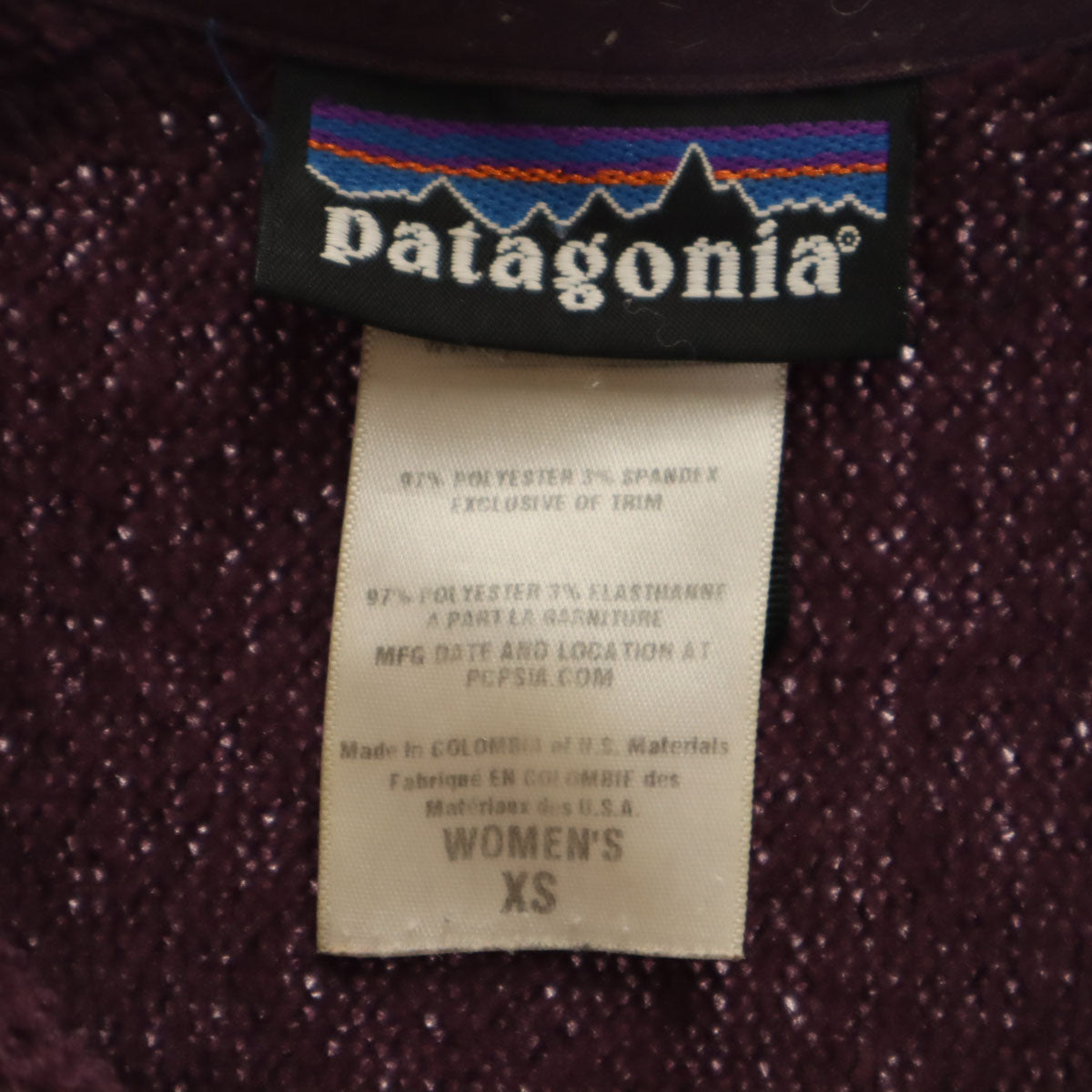 patagonia パタゴニア レギュレーターR2 フリースジャケット XS パープル 25146FA11 アウトドア レディース