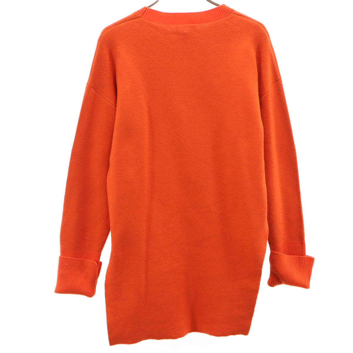 LANVIN en Bleu ランバンオンブルー 長袖 セーター 38 オレンジ ニット レディース