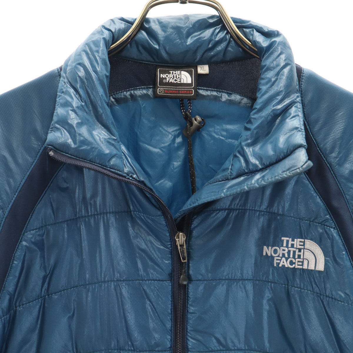 THE NORTH FACE ノースフェイス 中綿ジャケット XL ネイビー NYW17901 アウトドア 収納袋付き レディース