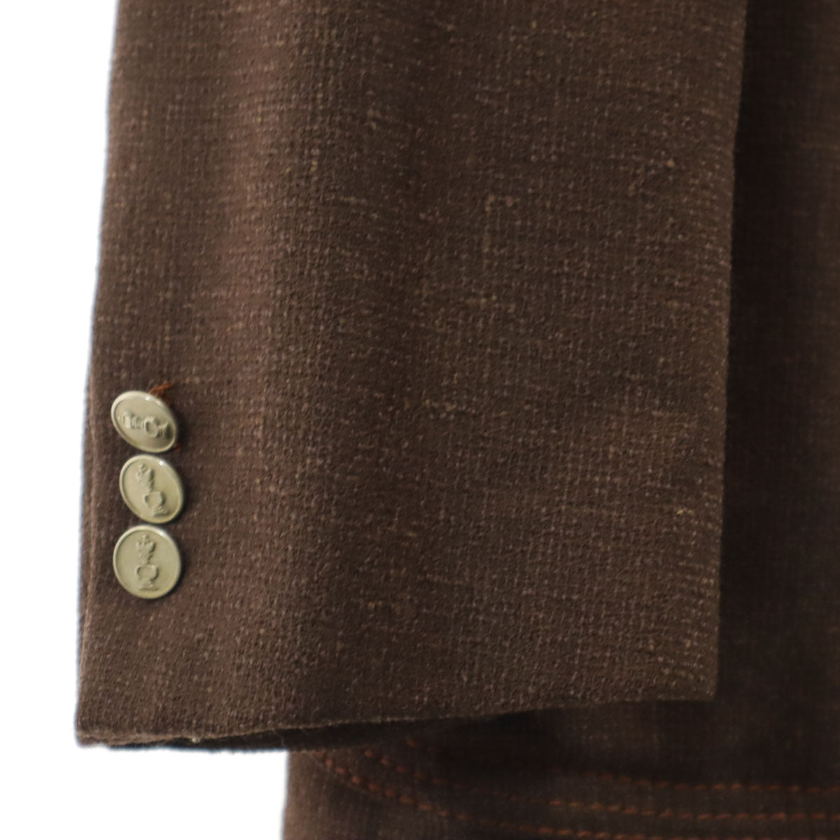 LANVIN ランバン テーラードジャケット 50 ブラウン メンズ