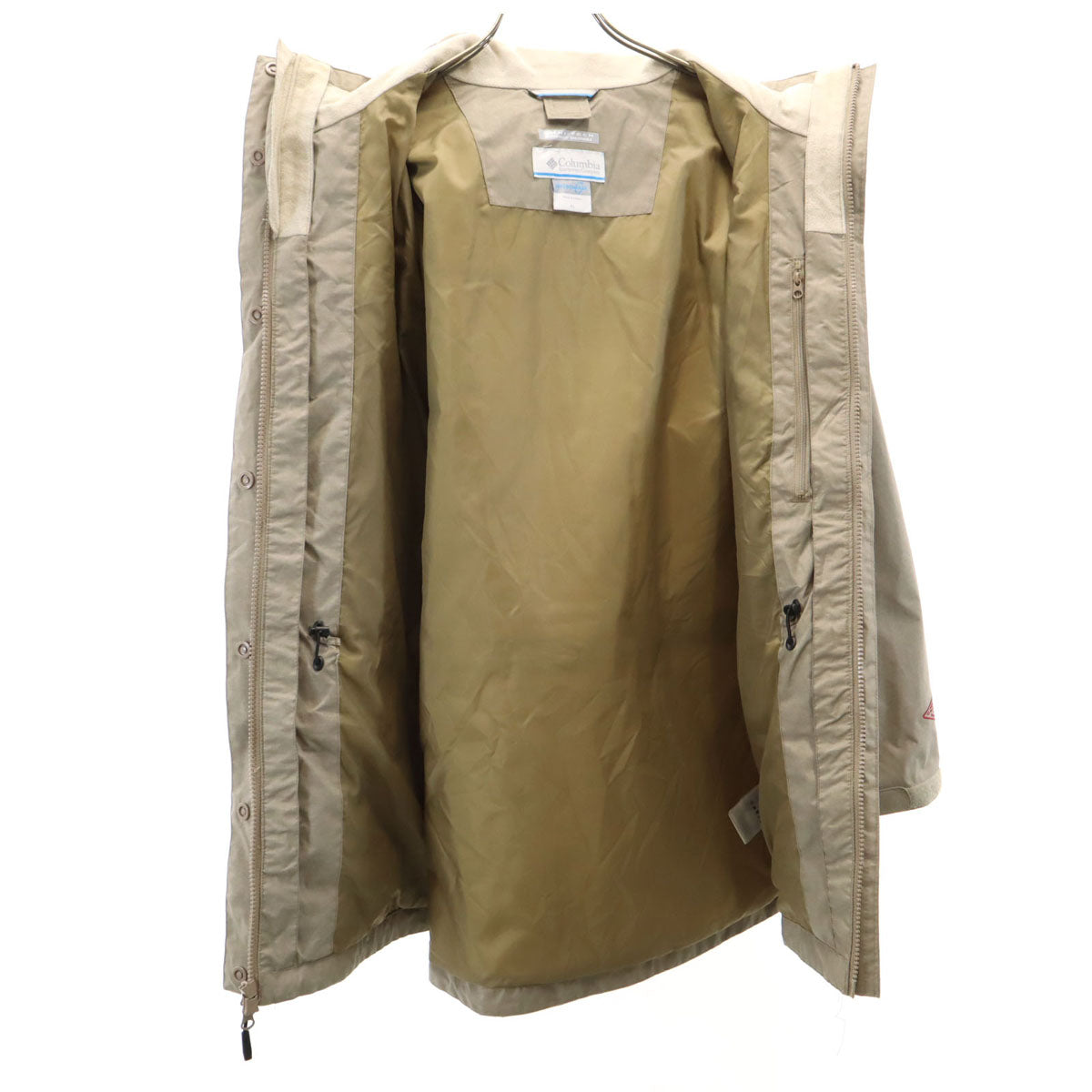 Columbia コロンビア バーティカルグライド ジャケット XL グレージュ アウトドア レディース