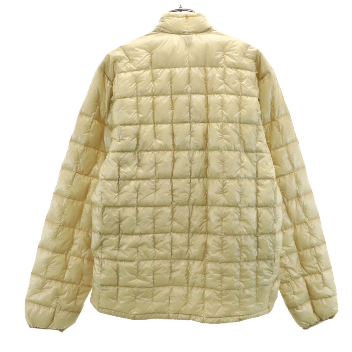 mont-bell モンベル プラズマ1000 ダウンジャケット M ベージュ 収納袋付き アウトドア 1101493 メンズ