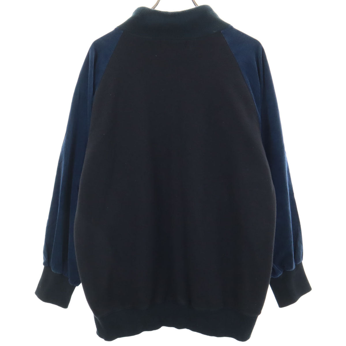 masterkey マスターキー 日本製 長袖 異素材 モックネック トレーナー 1 ブラック プルオーバー メンズ