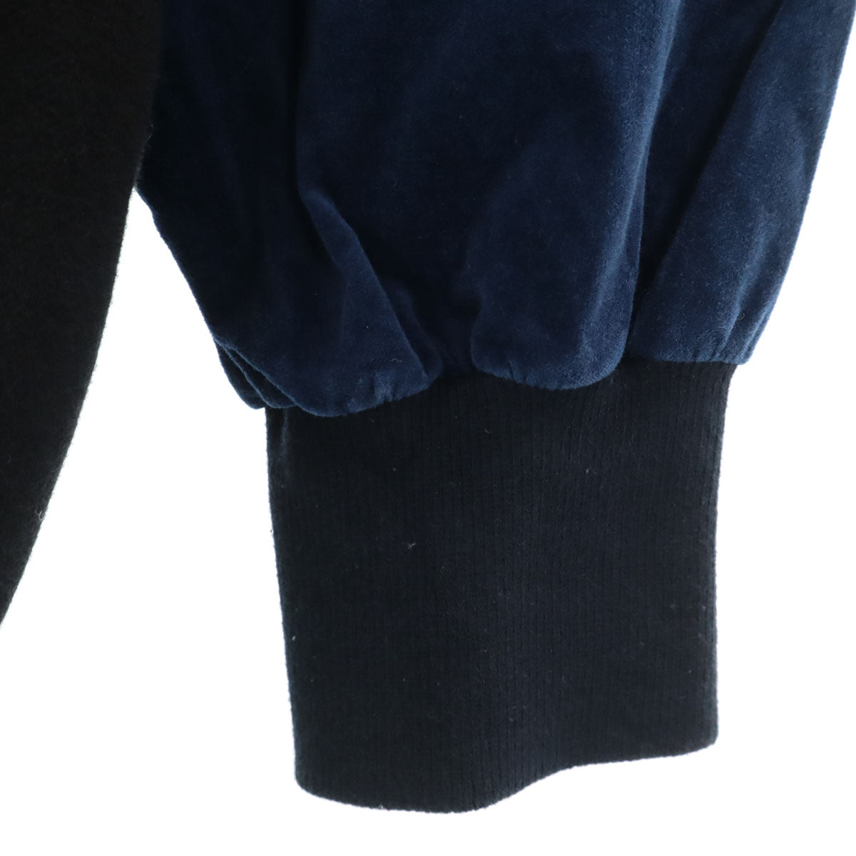 masterkey マスターキー 日本製 長袖 異素材 モックネック トレーナー 1 ブラック プルオーバー メンズ