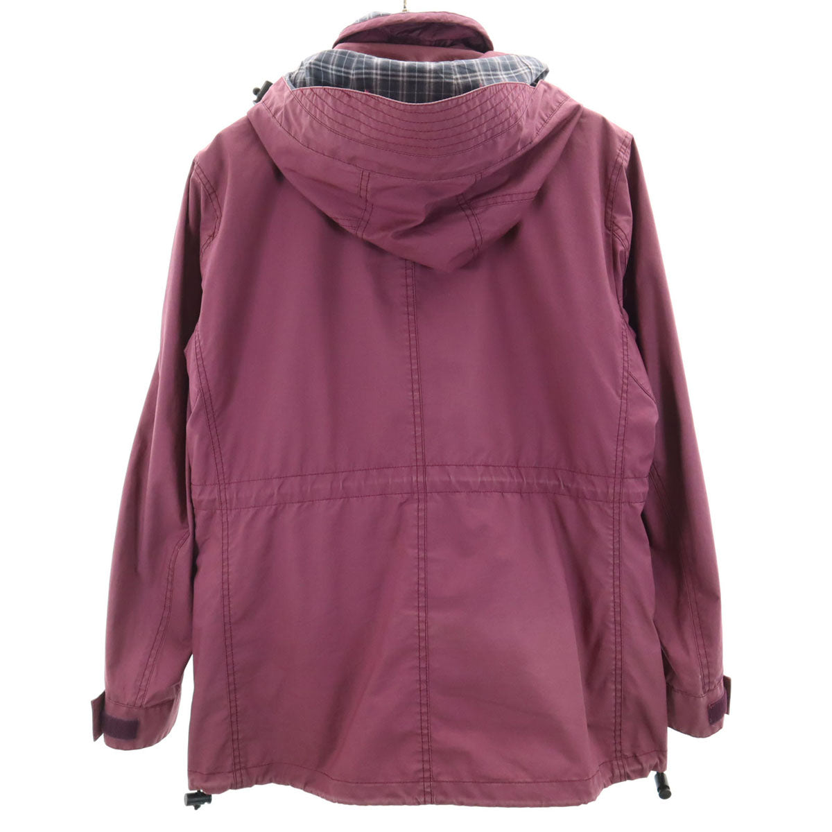 BURBERRY BLACK LABEL バーバリーブラックレーベル マウンテンジャケット L パープル 三陽商会 ライナー付き メンズ