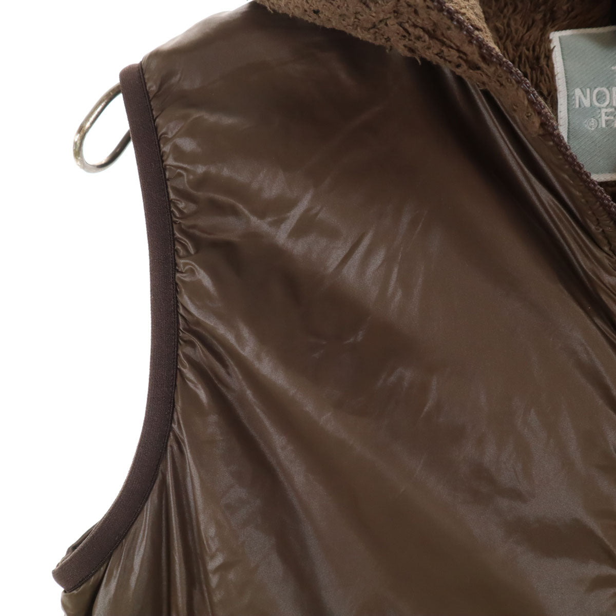 THE NORTH FACE ザノースフェイス フルジップ ベスト M ブラウン アウトドア NAW45004 レディース