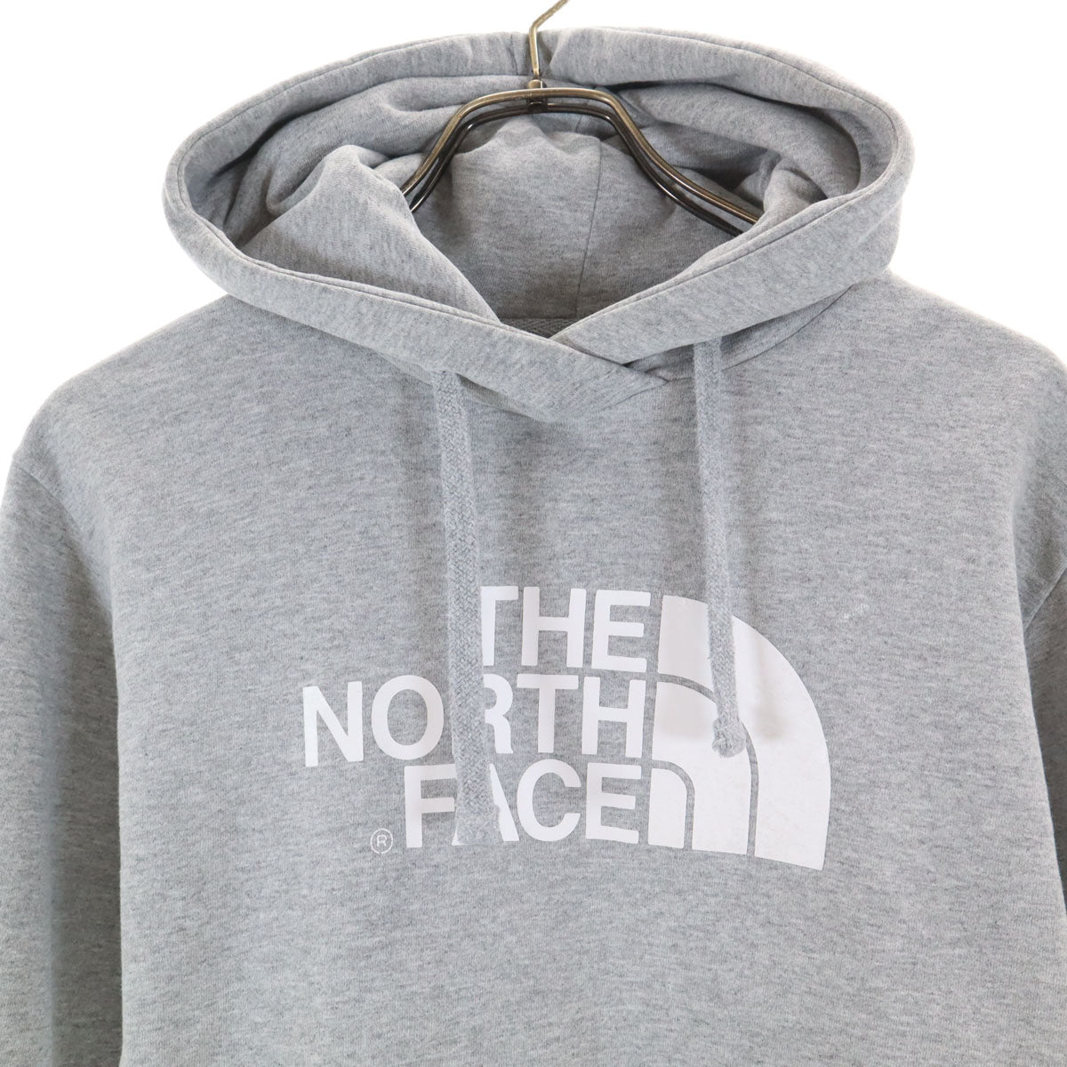 THE NORTH FACE ザノースフェイス 長袖 スウェットパーカー S グレー アウトドア メンズ