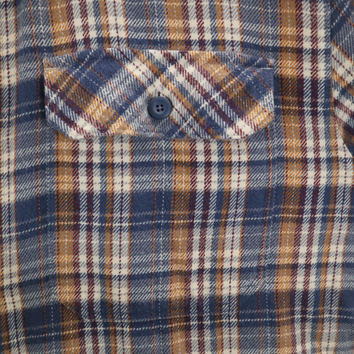 patagonia パタゴニア チェック柄 長袖 フランネル シャツ M ネイビー 53947 アウトドア メンズ